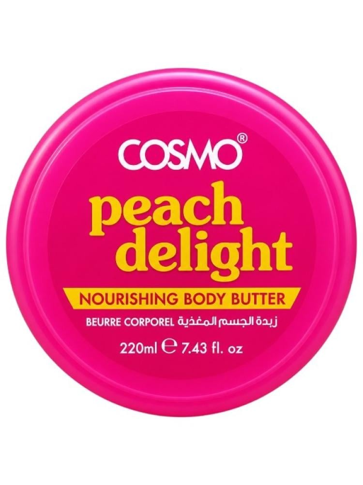 Body Butter for Dry Skin Nourishing Peach Cosmo 220ml