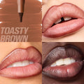 Huda Beauty Lip Contour Pencil Twisty Brown Matte Finish