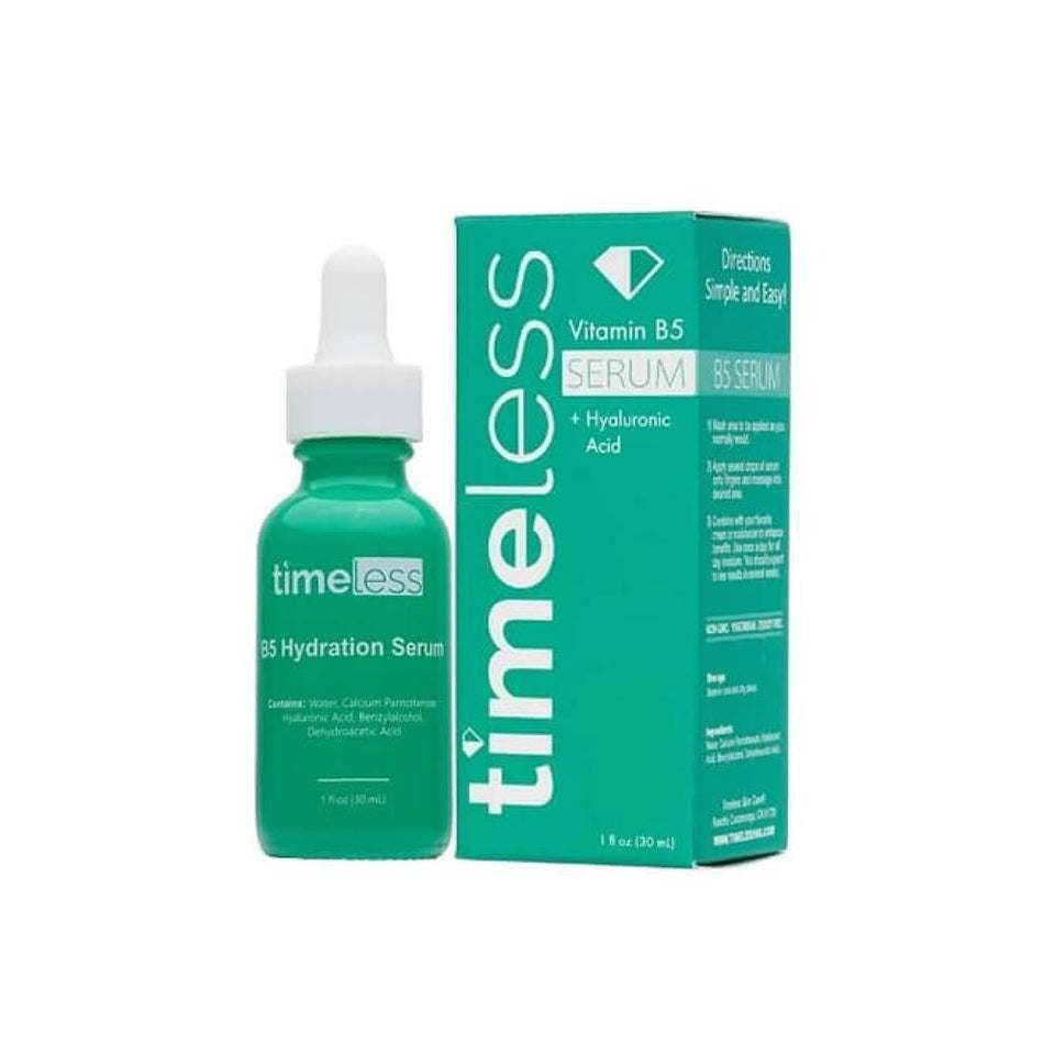 Timeless Skin Care Hyaluronic Acid B5 Serum Hydrating & Soothing Serum 30ml