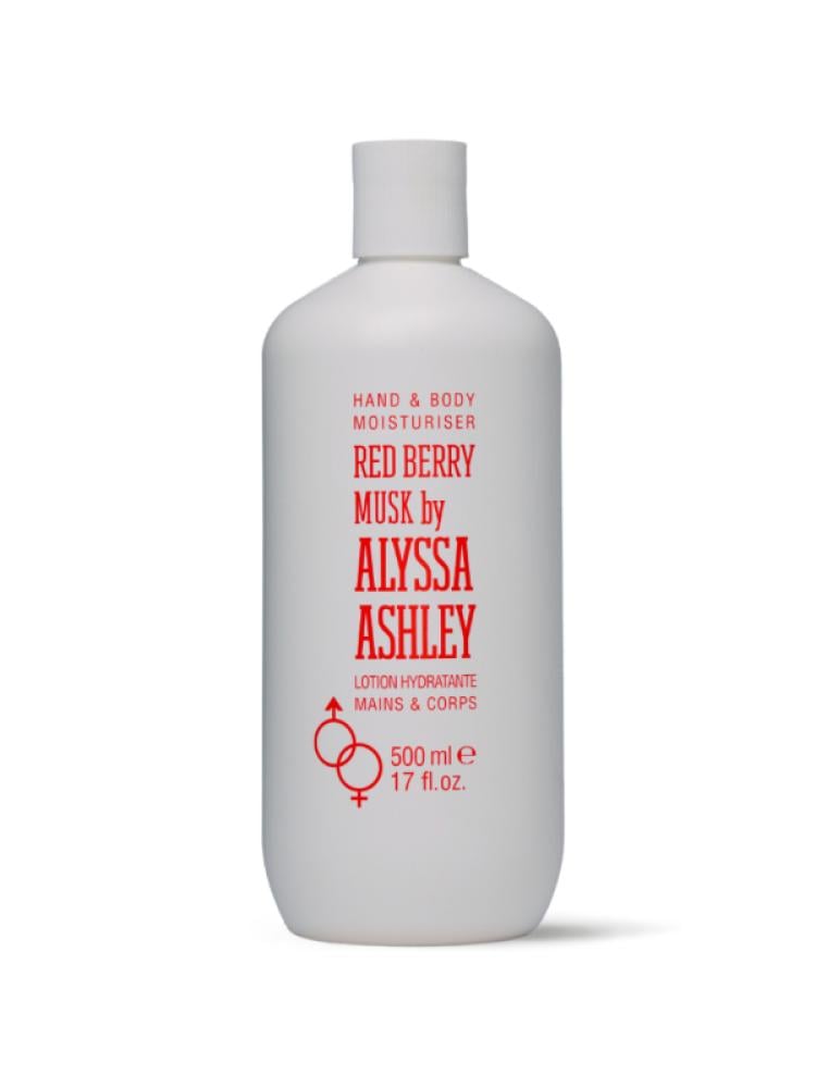 Alyssa Ashley Red Berry & Musk Hand & Body Lotion - 500ml