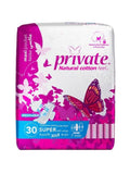 Maxi Pads with Wings Large Feminine Pads Private 30 Pads