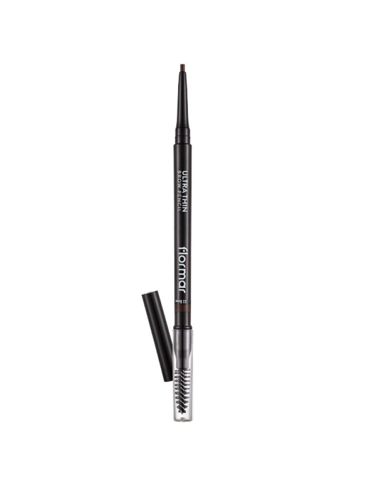 Ultra Fine Eyebrow Pencil Natural Look Long Lasting Flormar 0.14g
