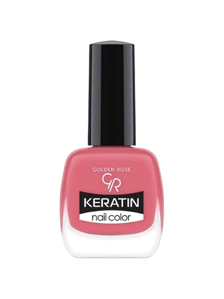 Nail Polish Keratin Enriched Golden Rose 10.2ml Shade 30