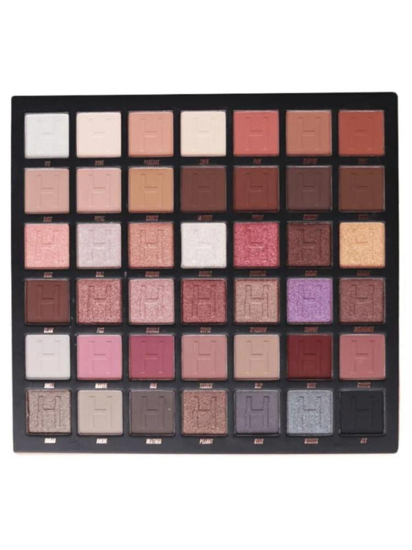Harmony Makeup Eyeshadow Palette - 42 Colors - Neutral