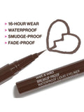 Wet n Wild Break-Up Proof Waterproof Liquid Eyeliner - Brown