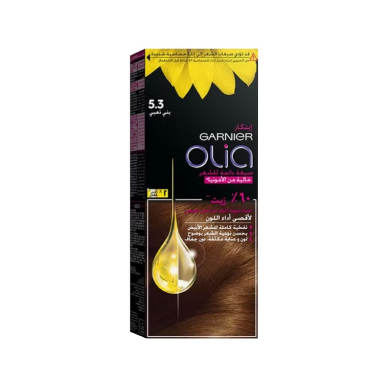 Garnier Hair Color, Ammonia-Free, Golden Brown 5.3, 112ml