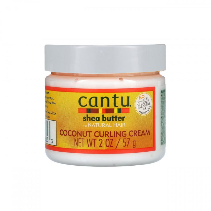 Cantu Shea Butter Coconut Curling Cream Frizz Control 2 oz