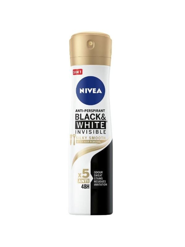 Nivea Invisible Silky Smooth Antiperspirant Spray for Women - 150ml