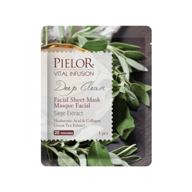 Face Sheet Mask Hydrating Deep Cleansing Infusion Bellor 25ml