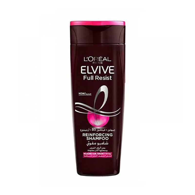 L'Oreal Paris Elvive Strengthening Shampoo, Biotin and Vitamin B5, 400ml