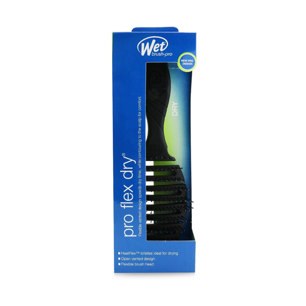 Wet Brush Pro Flex Dry Hair Brush, Heat-Resistant, Black