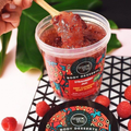Organic Shop Strawberry Jam Body Scrub Organic Strawberry Extract 450ml