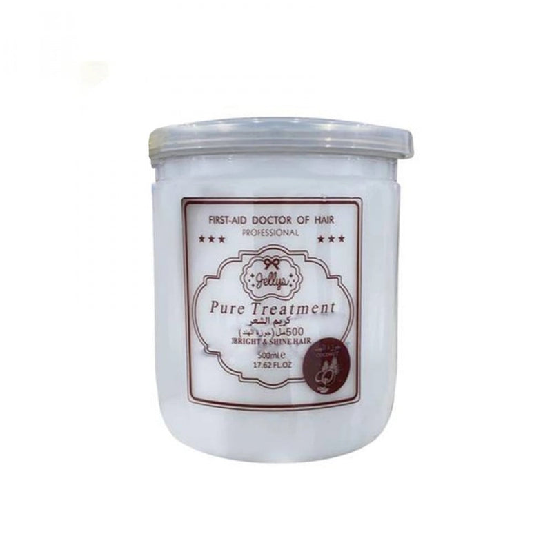 Jellys Coconut Smoothing Hair Cream with Argan Oil 500ml