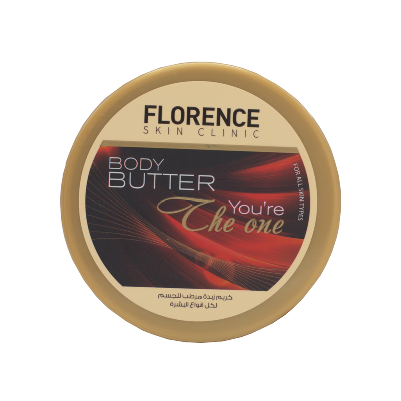 Florence Moisturizing Body Butter Cream with Collagen & Elastin, 200ml
