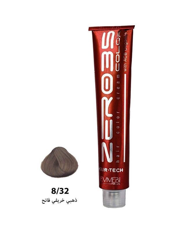 Light Brown Hair Dye Light Autumn Gold 8/32 Zero 35 100ml