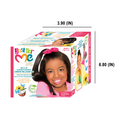 Just For Me No-Lye Hair Straightening and Conditioning Cream Set, Super, Kids