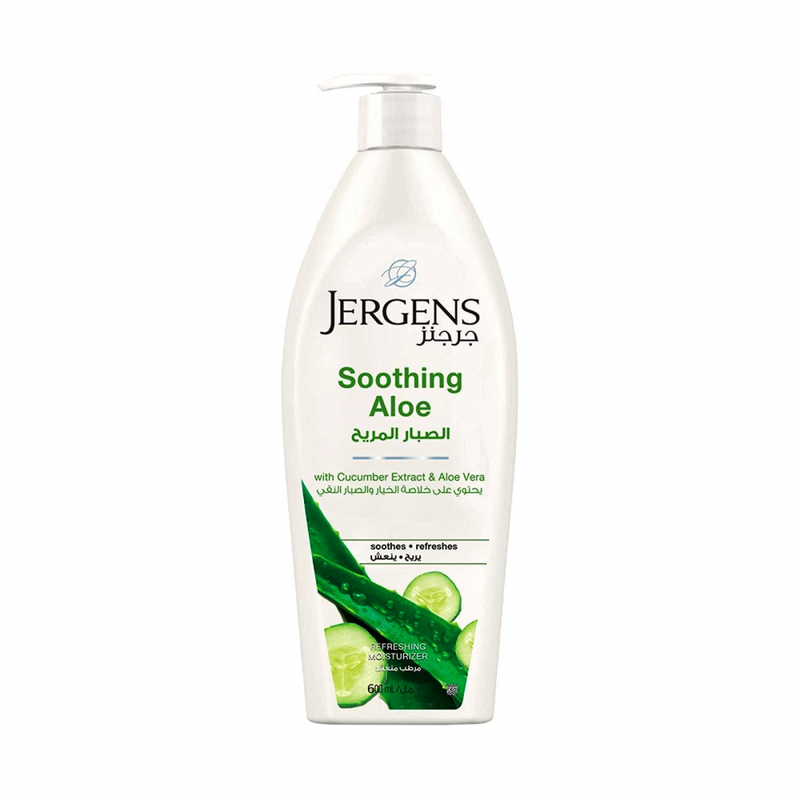 Jergens Soothing Aloe Vera Body Lotion, 600ml