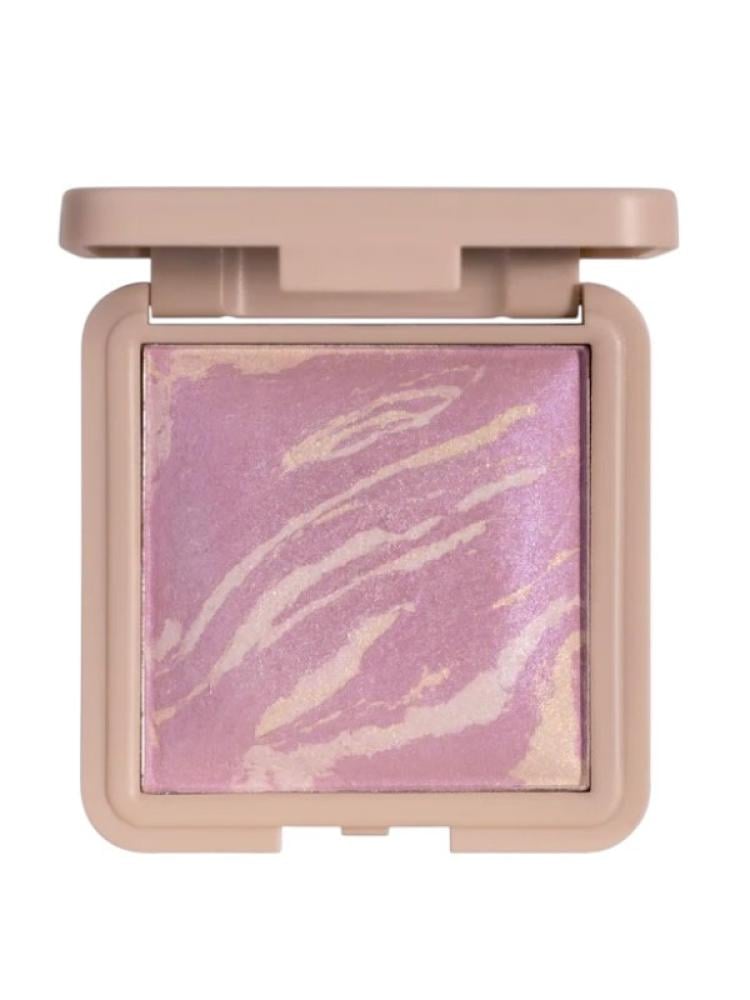 Marble Baked Blusher Talc-Free Long-Lasting Note 10g