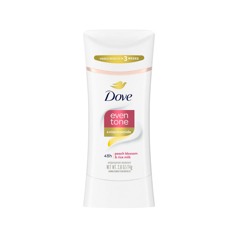 Dove Even Tone Stick Deodorant Peach Blossom & Rice Milk 74g