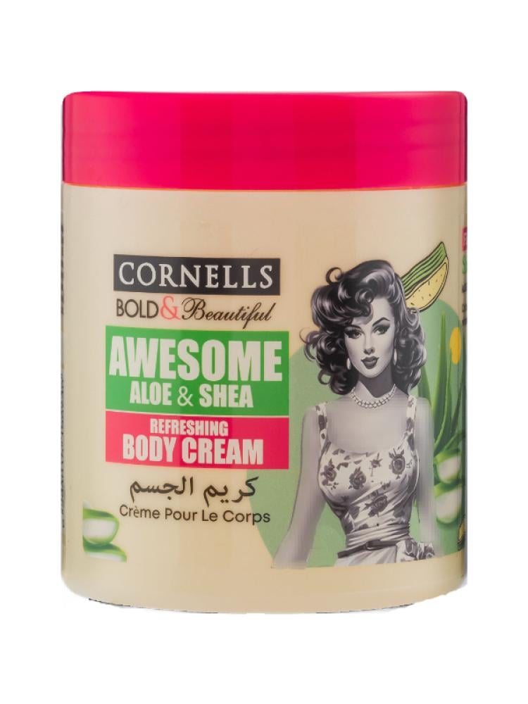 Cornells Body Cream with Shea Butter & Aloe Vera - 500ml