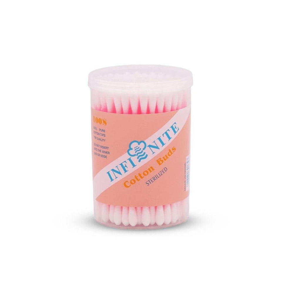 Infinity Cotton Buds for Ear Cleaning Gentle & Absorbent 100 sticks
