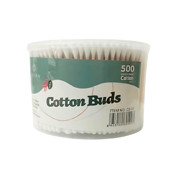 Lofian Cotton Swabs, Dual-Tip, Gentle, 500 Count