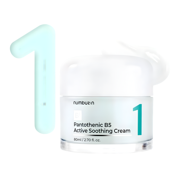 Numbuz:n No. 1 Panthenol B5 Soothing Cream - Vitamin B5, 80ml
