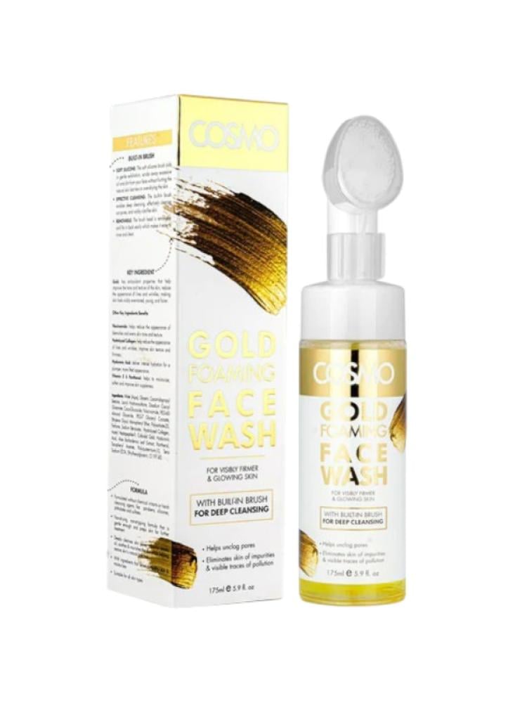Cosmo Gold Foaming Facial Wash - 175ml