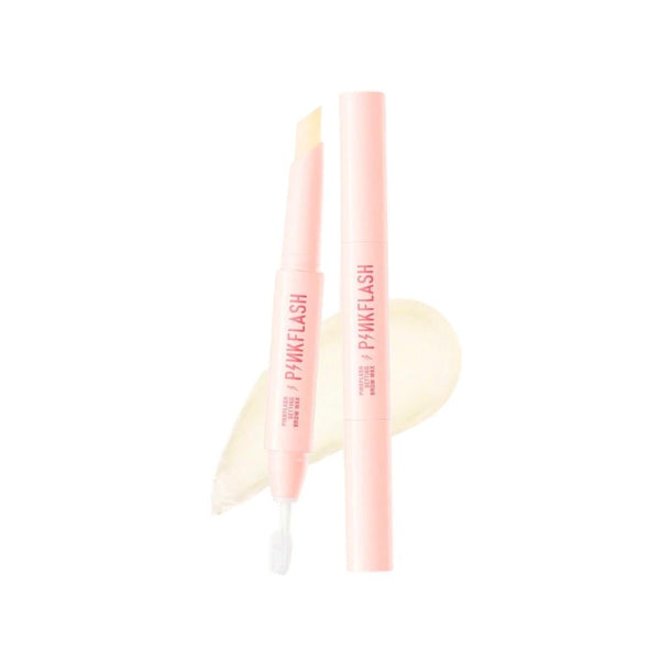 Pink Flash Eyebrow Wax Pencil, Clear, Long-Lasting Hold, Shaping