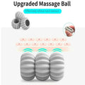 Pastel 6 Wheel Neck Massager, Manual Muscle Tension Relief Tool