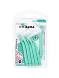 Micro Orthodontic Cleaning Brush 0.6 mm Interdental Foramen 6 Pieces