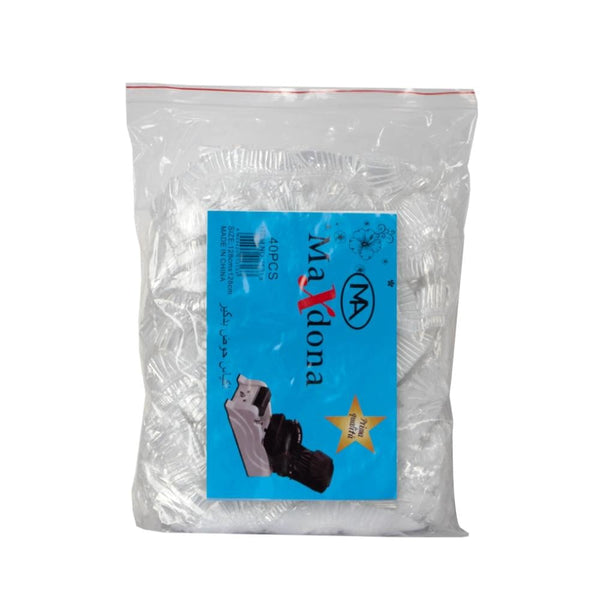 Maxdona Disposable Pedicure Basin Bags, Large Size, 40 Count