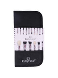 Ruby Face Makeup Brush Set BK25-013 - 16 Pieces with Bag