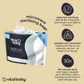 Sterilising Bags No Microwave Travel Friendly Vital Baby Nurture 5 Bags