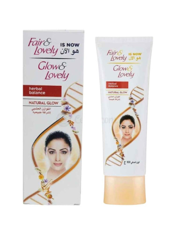 Face Cream Herbal Balance Natural Glow Fair & Lovely 100ml