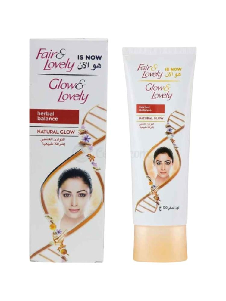 Face Cream Herbal Balance Natural Glow Fair & Lovely 100ml