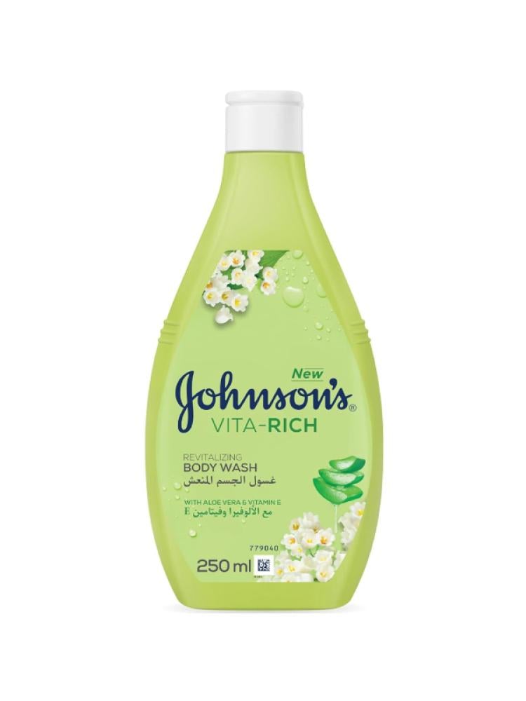 Revitalizing Body Wash with Vitamin E and Aloe Vera by Johnson's, 250ml