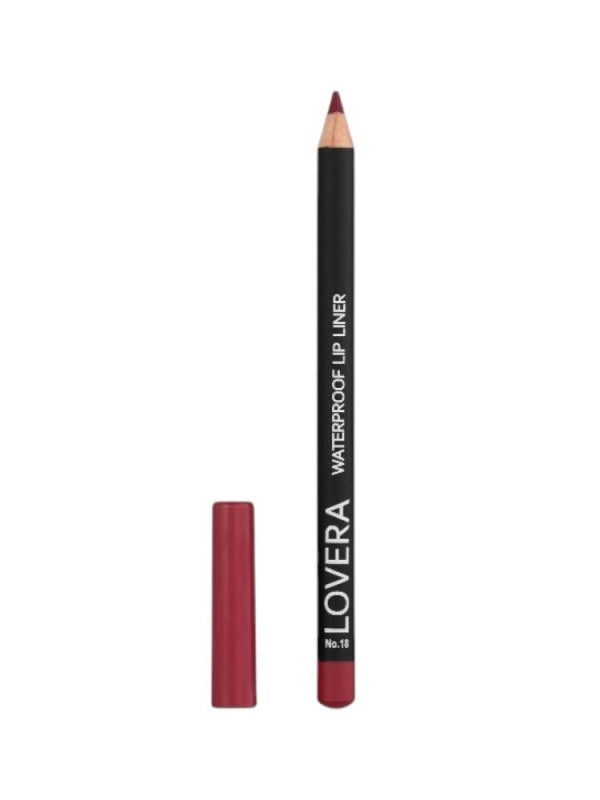Lovera Waterproof Lip Liner - Shade 18 - 1.14g