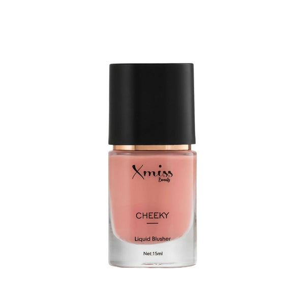 X Miss Beauty Liquid Blush, Velvety Texture, Buildable, Long-Lasting