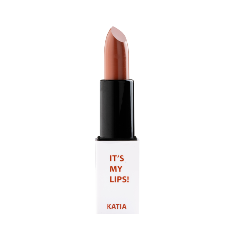 Katia Creamy Lipstick, Bold High-Impact Color, 4g, Natural Velvety Finish