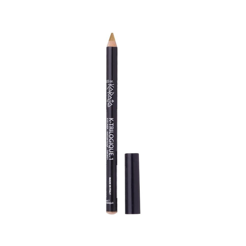 Karaja K Trilogic Eyeliner Pencil Waterproof with Vitamin E, 01 Beige