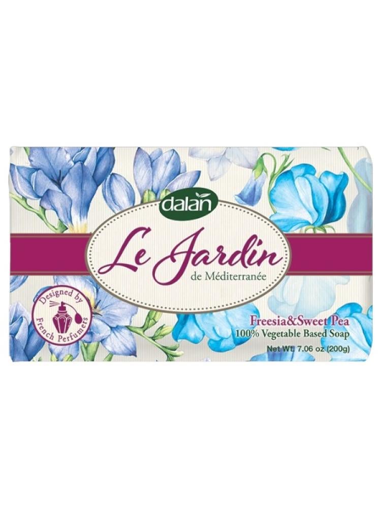 Dalan Le Jardin Freesia & Sweet Pea Scented Body Soap 200g
