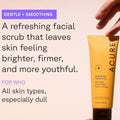 Acure Brightening Facial Scrub - Sea Kelp & Green Clay - 118 ml
