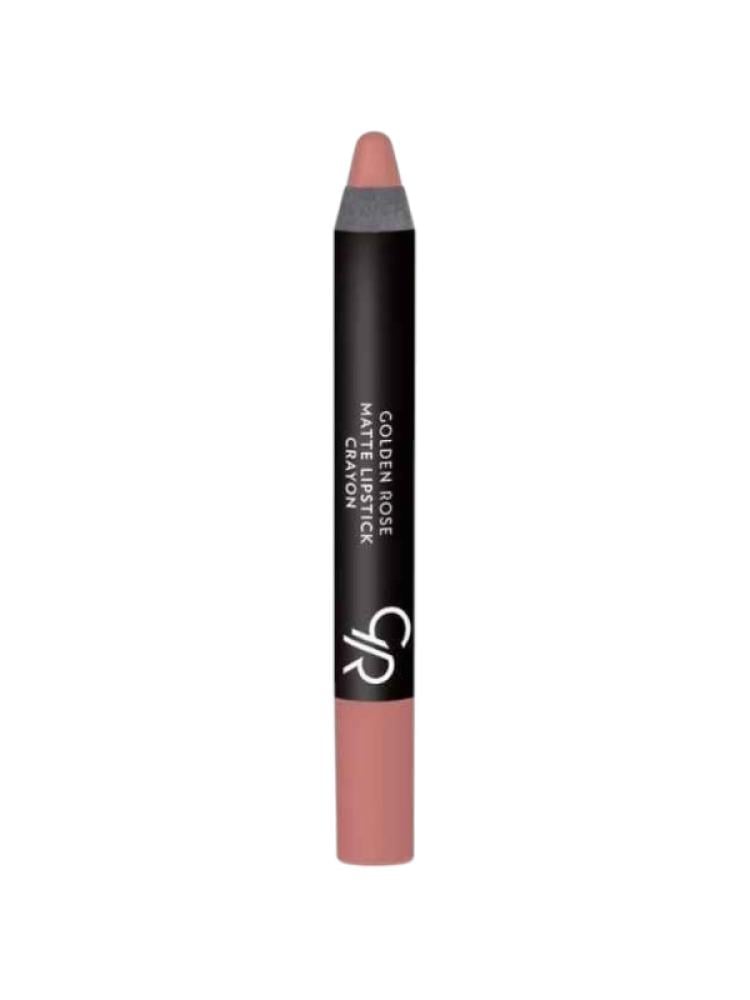 Buy Matte Lipstick Online Crown Matte Lipstick Long Lasting Golden Rose 4g