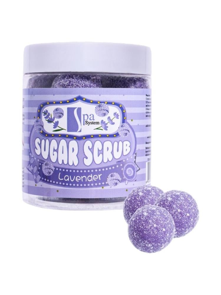Sugar Body Scrub Lavender Exfoliating Spa System 12 x 15g