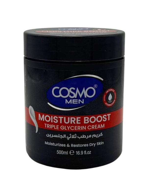 Cosmo Men Triple Glycerin Moisturizing Cream - 500ml