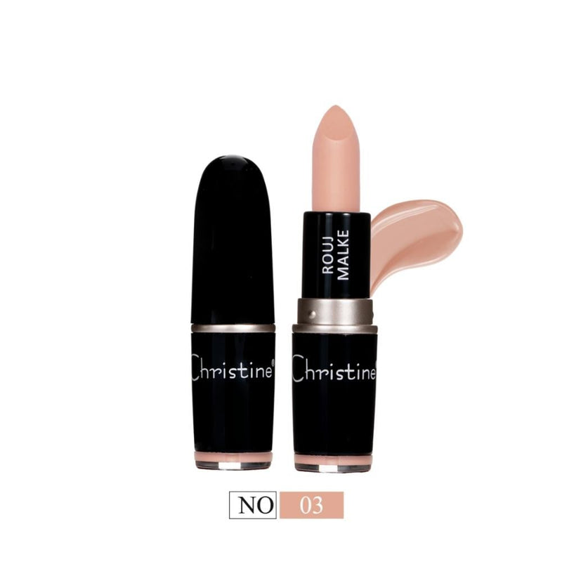 Christine Royal Matte Lipstick No. 03 CH021 Full Coverage with Vitamin E