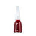 Flormar Nail Enamel 406 Dark Red - 11ml with Shine Finish