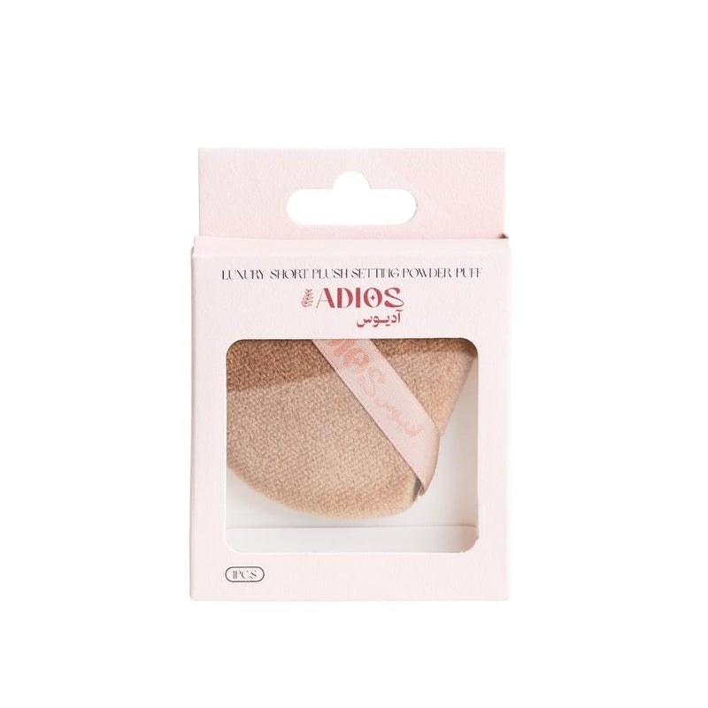 Triangle Powder Sponge Velvet Soft Blending Contouring Adios 1 Piece