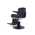 Salon System Men's Barber Chair 5228H-127 - Full Black